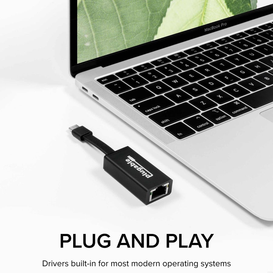 Plugable Usbc-Te1000 Usb C To,Ethernet Adapter