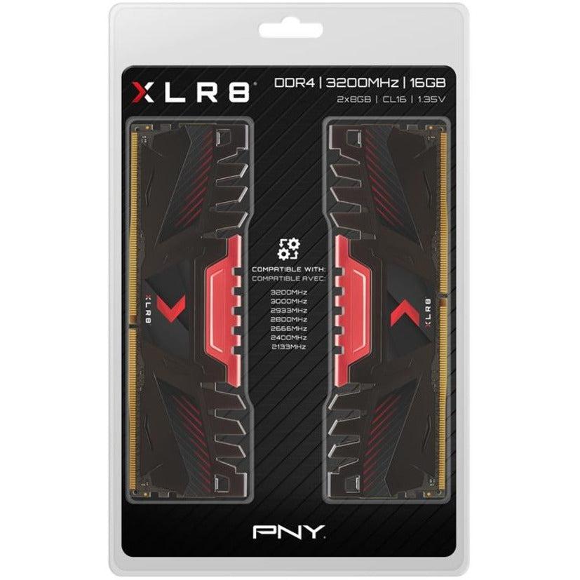 Pny Xlr8 Memory Module 16 Gb 2 X 8 Gb Ddr4 3200 Mhz