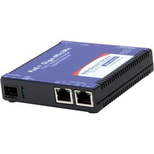 Poe+ Giga-Minimc/Lfpt 2Tx/Sfp,Includes Pwr Supply