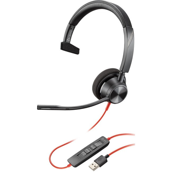 Poly Blackwire 3310 Microsoft Usb-C Headset