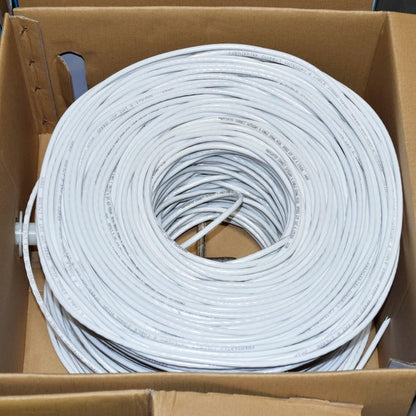 Premiertek Cat6 Bulk Cable 1000Ft (White)