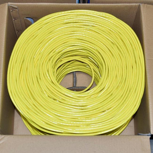 Premiertek Cat6 Bulk Cable 1000Ft (Yellow)