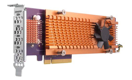 Qnap Qm2-4P-384A Interface Cards/Adapter Internal Pcie