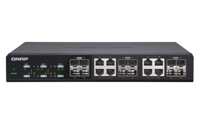 Qnap Qsw-1208-8C Network Switch Unmanaged None Black