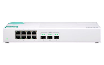 Qnap Qsw-308S Network Switch Unmanaged Gigabit Ethernet (10/100/1000) White