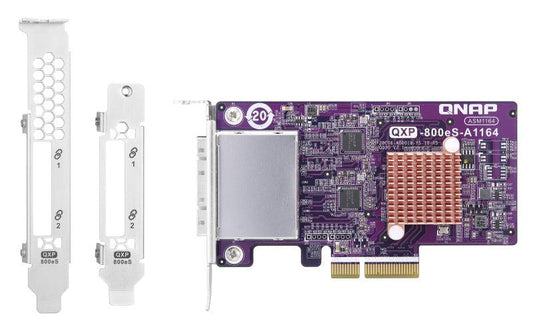 Qnap Qxp-800Es-A1164 Interface Cards/Adapter Internal Mini-Sas