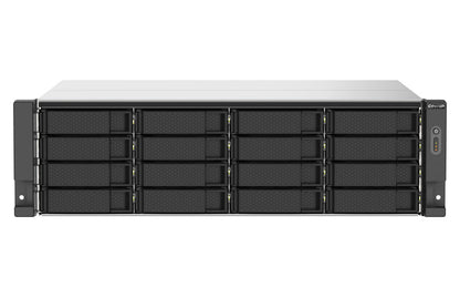 Qnap Ts-1673Au-Rp-16G Nas/Storage Server Rack (3U) Ethernet Lan Black, Grey V1500B