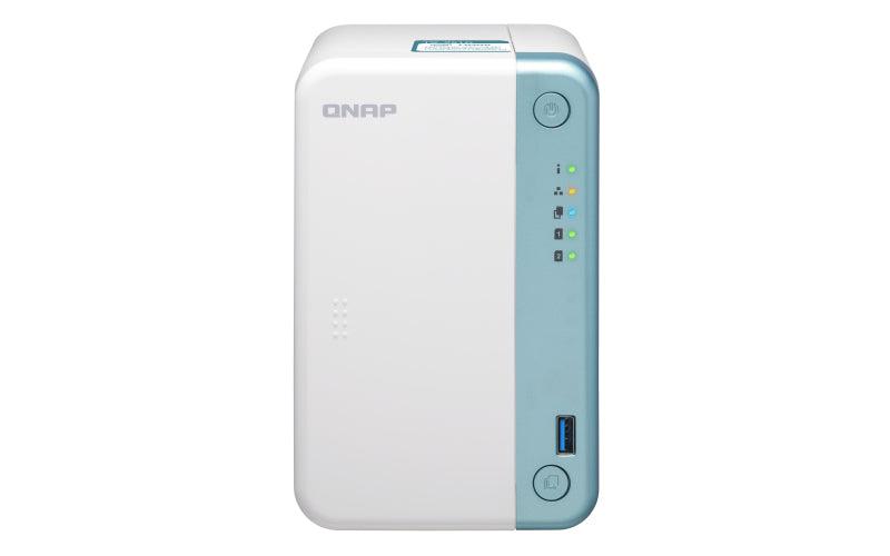 Qnap Ts-251D Nas Tower Ethernet Lan Blue, White J4005