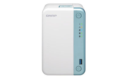 Qnap Ts-251D Nas Tower Ethernet Lan Blue, White J4005