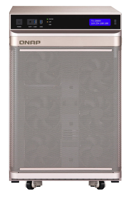 Qnap Ts-2888X Nas Tower Ethernet Lan Copper W-2133