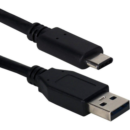 Qvs 1-Meter Usb-C To Usb-A 2.0 Sync & Charger Cable