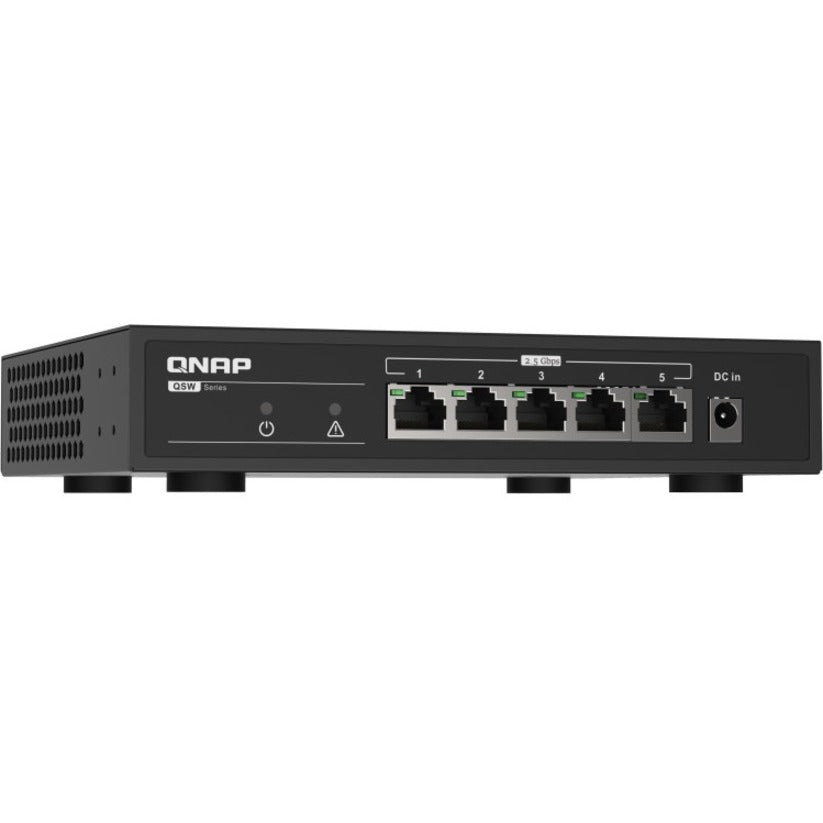 Qnap Qsw-1105-5T Network Switch Unmanaged Gigabit Ethernet (10/100/1000) Black