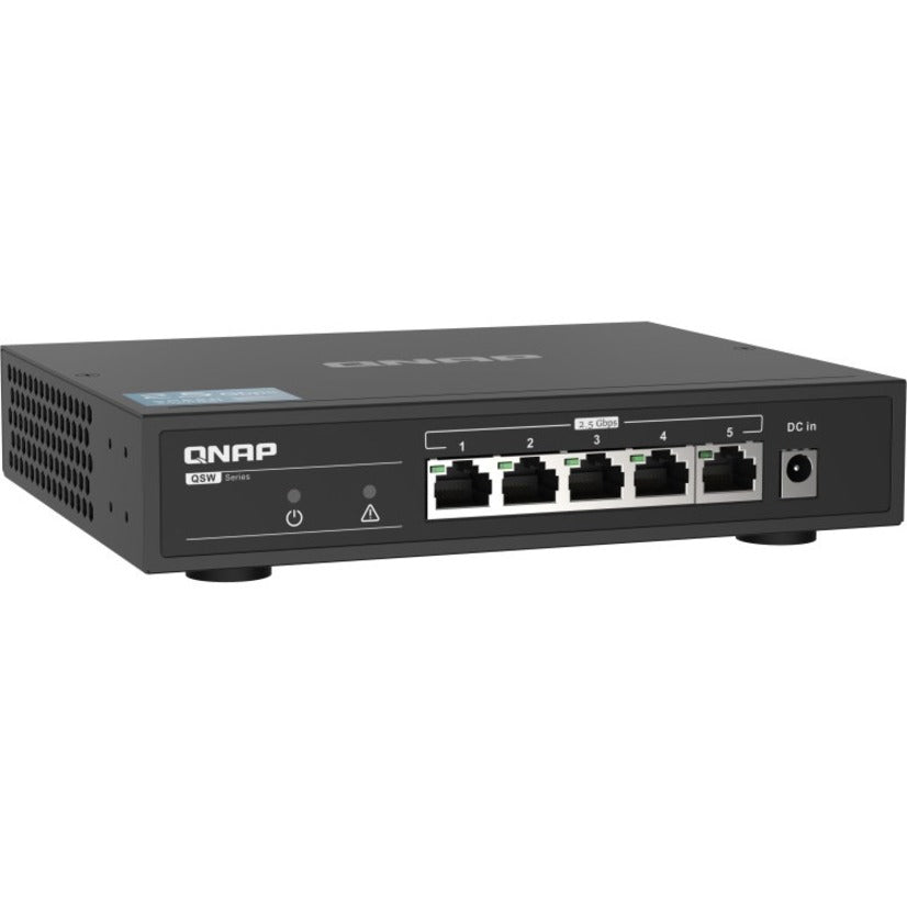 Qnap Qsw-1105-5T Network Switch Unmanaged Gigabit Ethernet (10/100/1000) Black