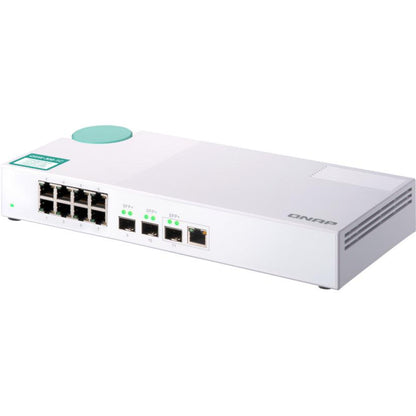 Qnap Qsw-308-1C Network Switch Unmanaged Gigabit Ethernet (10/100/1000) White