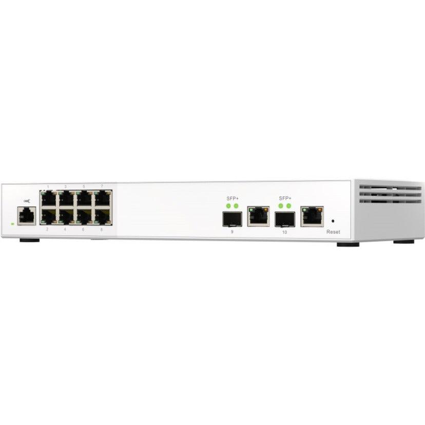 Qnap Qsw-M2108-2C Network Switch Managed L2 2.5G Ethernet Grey