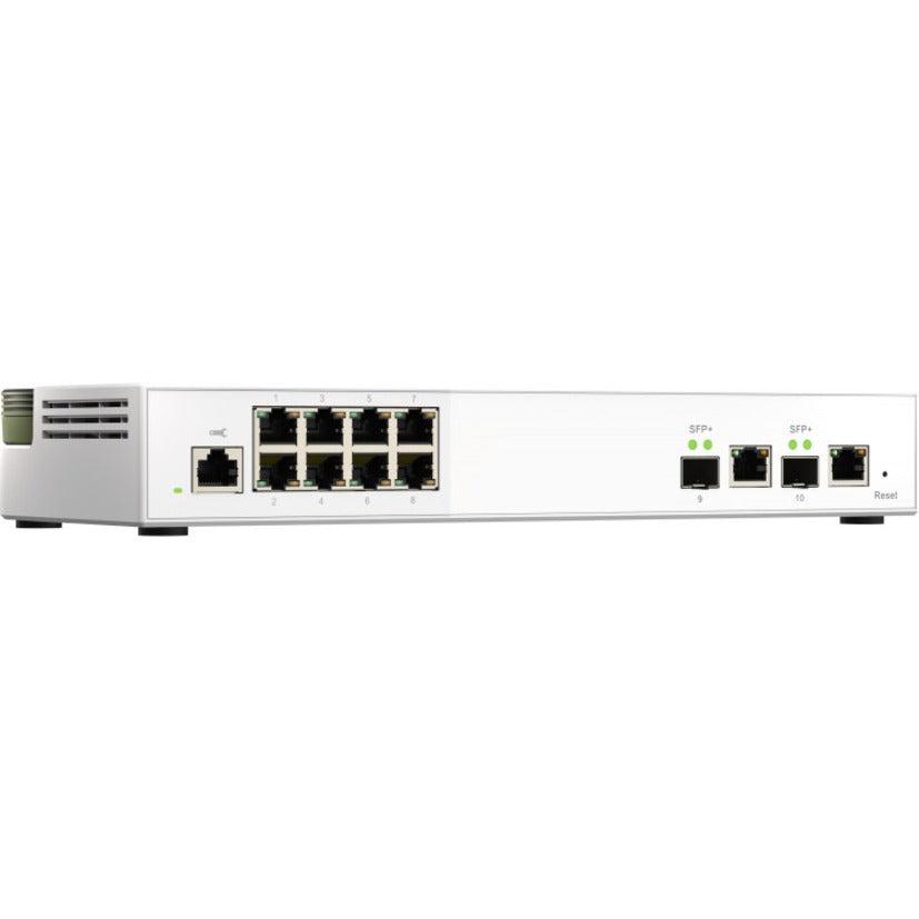 Qnap Qsw-M2108-2C Network Switch Managed L2 2.5G Ethernet Grey