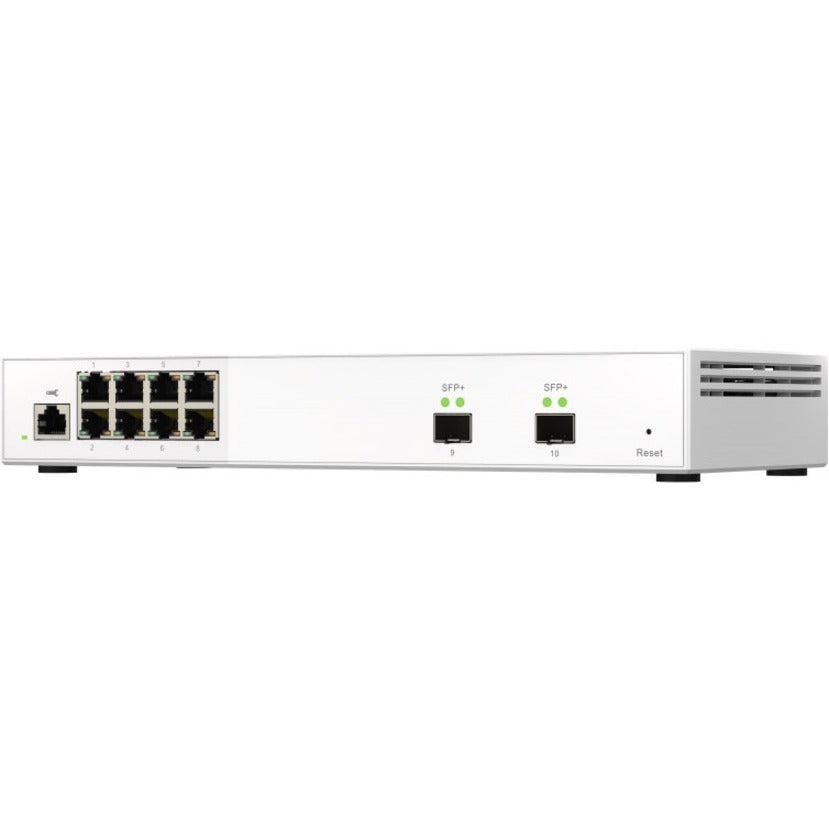 Qnap Qsw-M2108-2S Network Switch Managed 2.5G Ethernet (100/1000/2500) Grey