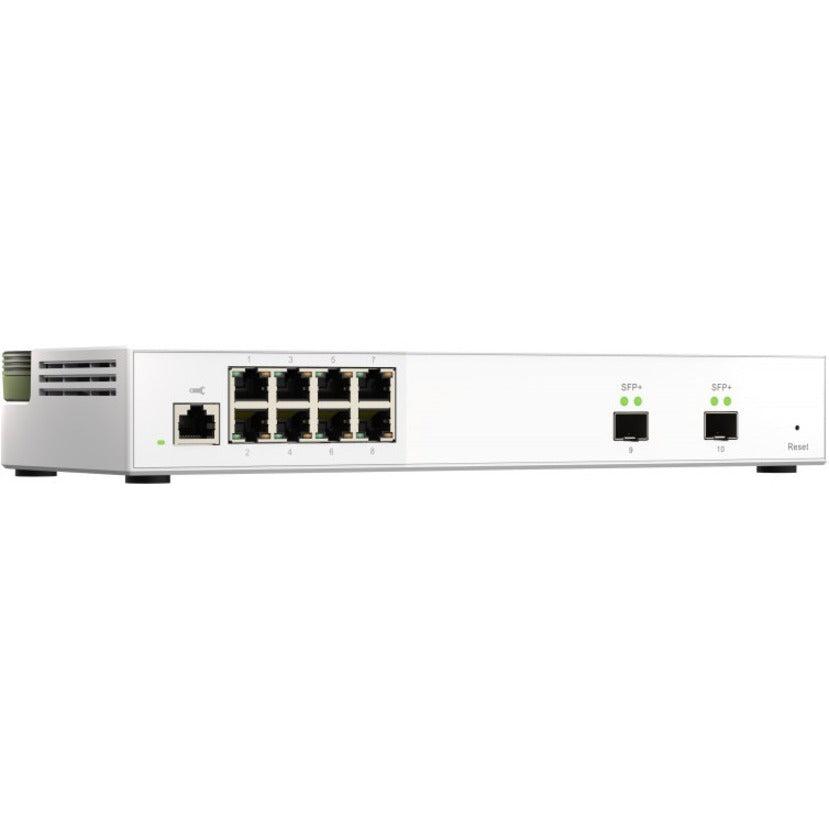 Qnap Qsw-M2108-2S Network Switch Managed 2.5G Ethernet (100/1000/2500) Grey