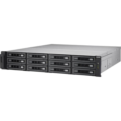 Qnap Tes-1885U Nas Rack (2U) Ethernet Lan Aluminium, Black D-1521