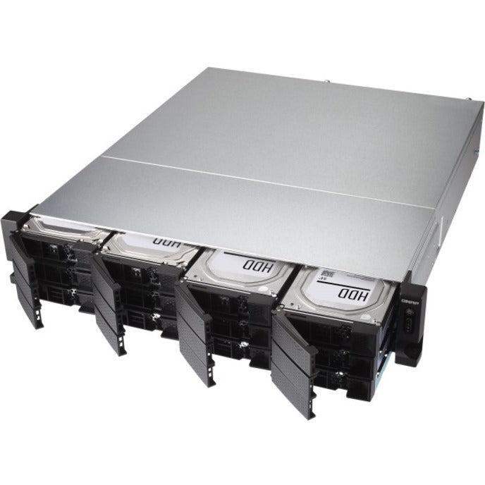 Qnap Ts-1886Xu-Rp Nas Ethernet Lan Aluminium, Black D-1602