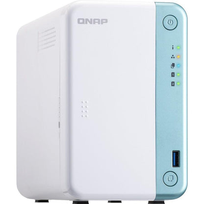 Qnap Ts-251D Nas Tower Ethernet Lan White J4005