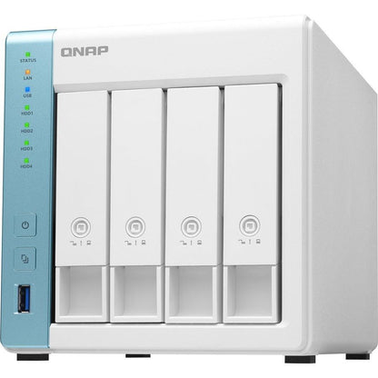 Qnap Ts-431P3 Nas Tower Ethernet Lan Turquoise, White Alpine Al-314