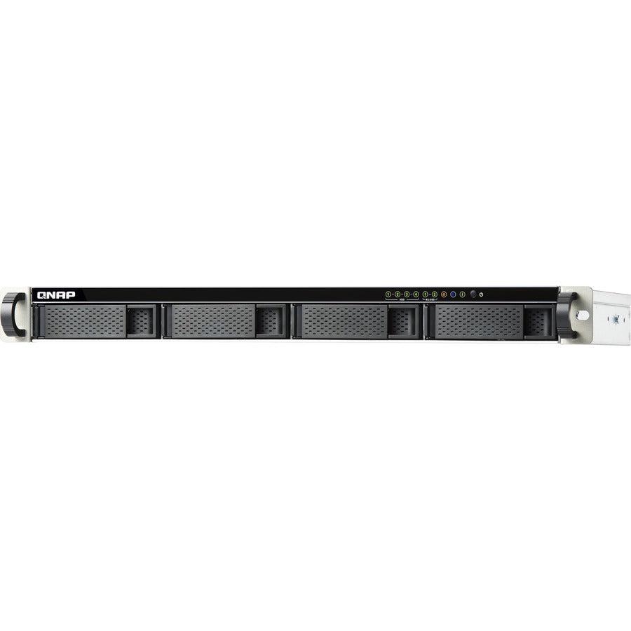 Qnap Ts-451Deu Nas Rack (1U) Ethernet Lan Aluminium, Black J4025