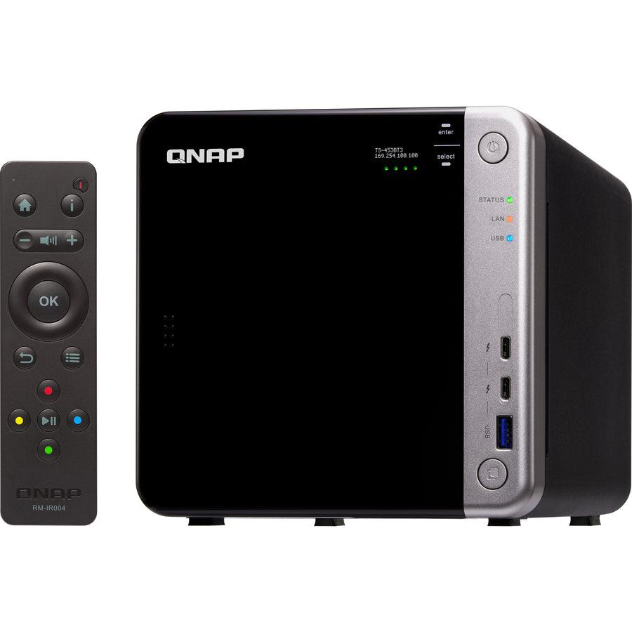 Qnap Ts-453Bt3 Nas Tower Ethernet Lan Black J3455