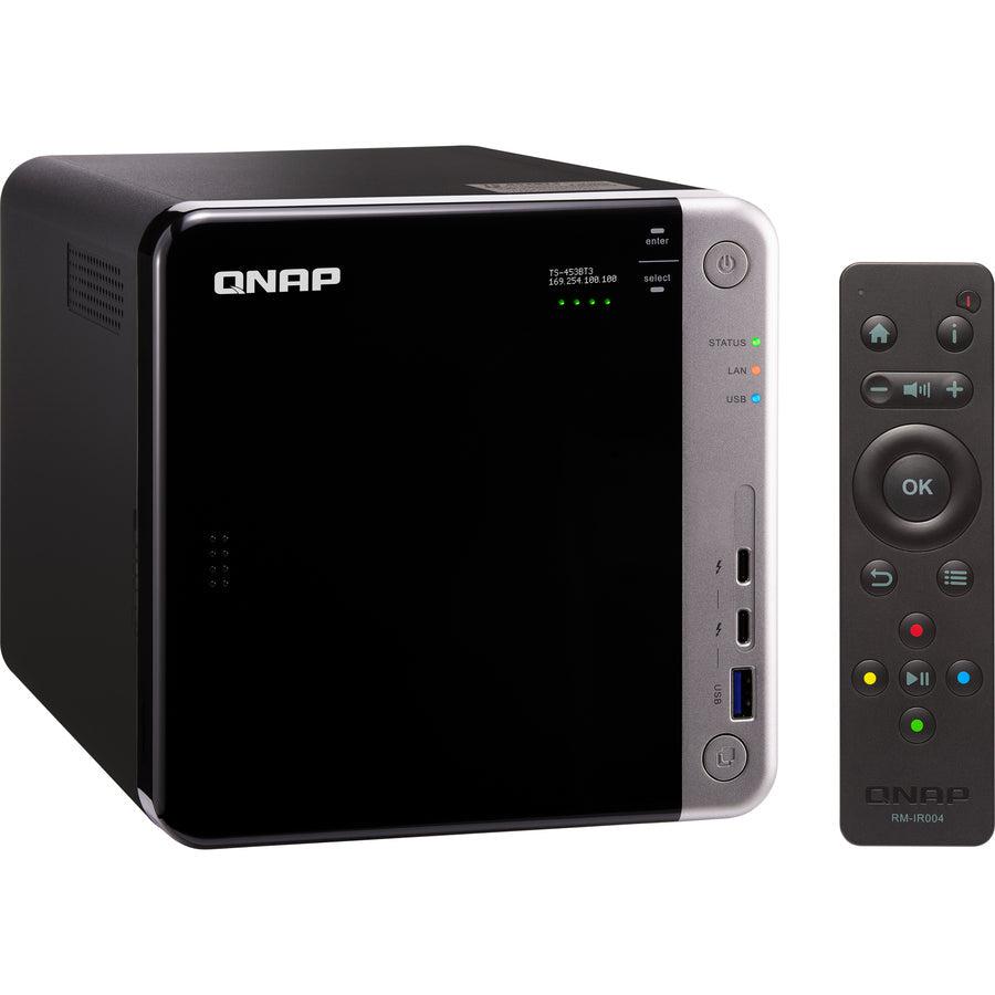 Qnap Ts-453Bt3 Nas Tower Ethernet Lan Black J3455