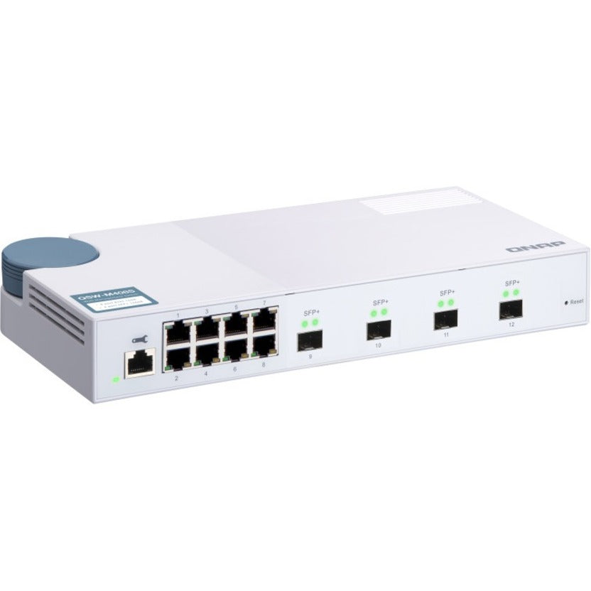 Qsw-M408S 12P Layer 2 Mngd Sw 8,1Gbe Port&4 10G Sfp+ Port Easy Mgmt