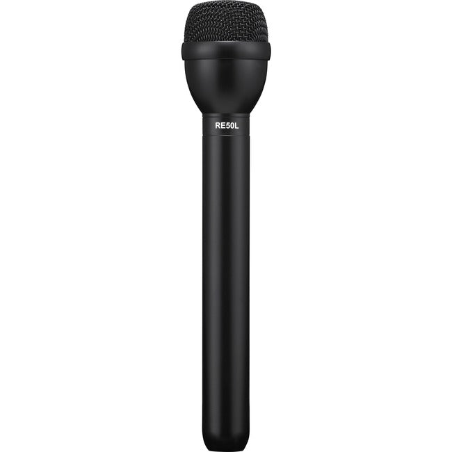 Re50L Omnidirectional Broadcast,Interview Microphone Black 9.5In