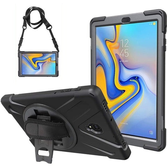 Rugged Case Samsung 10.5 Tab A,T590 T595 Shell Hand Strap Shoulder