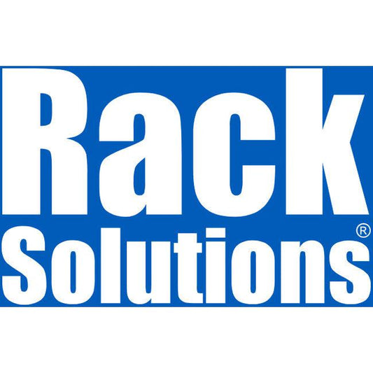 Rack Solutions Telco Rack 25U Black Finish 12-24 Threads