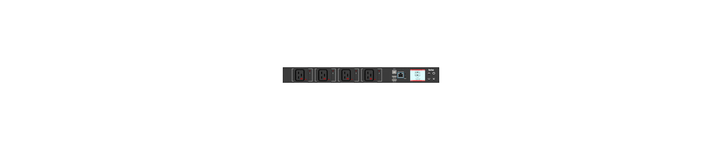 Raritan Px3-1092R-E2F12 Power Distribution Unit (Pdu) 4 Ac Outlet(S) 1U Black