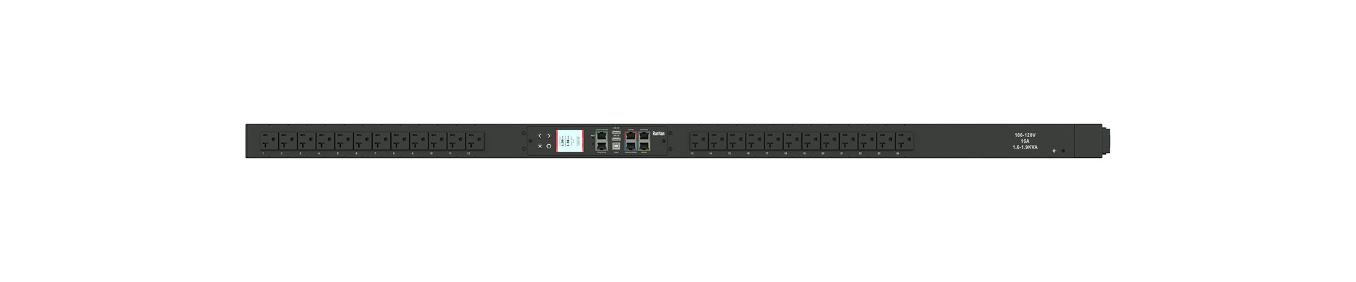 Raritan Px3-1802V Power Distribution Unit (Pdu) 24 Ac Outlet(S) 0U Black