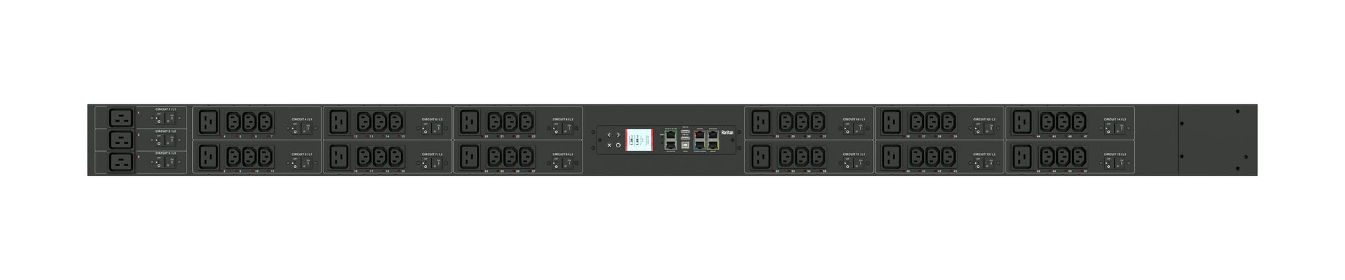 Raritan Px3-4068Yv-V2 Power Distribution Unit (Pdu) 51 Ac Outlet(S) 0U Black