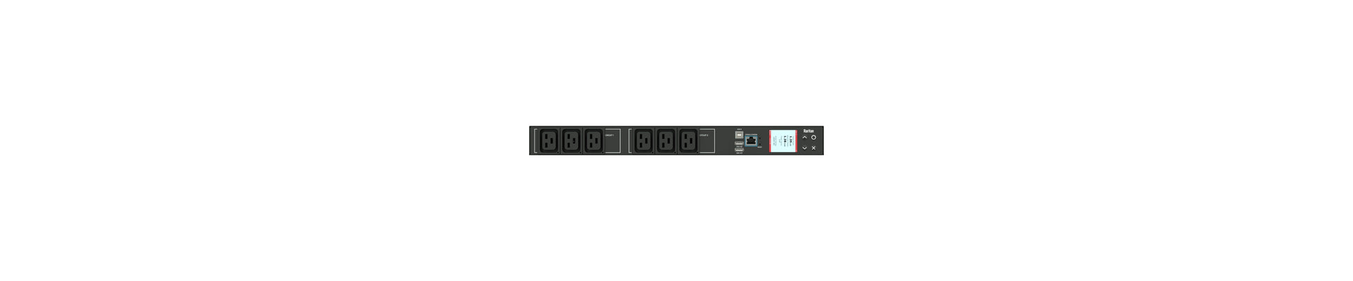 Raritan Px3-5128R Power Distribution Unit (Pdu) 6 Ac Outlet(S) 1U Black