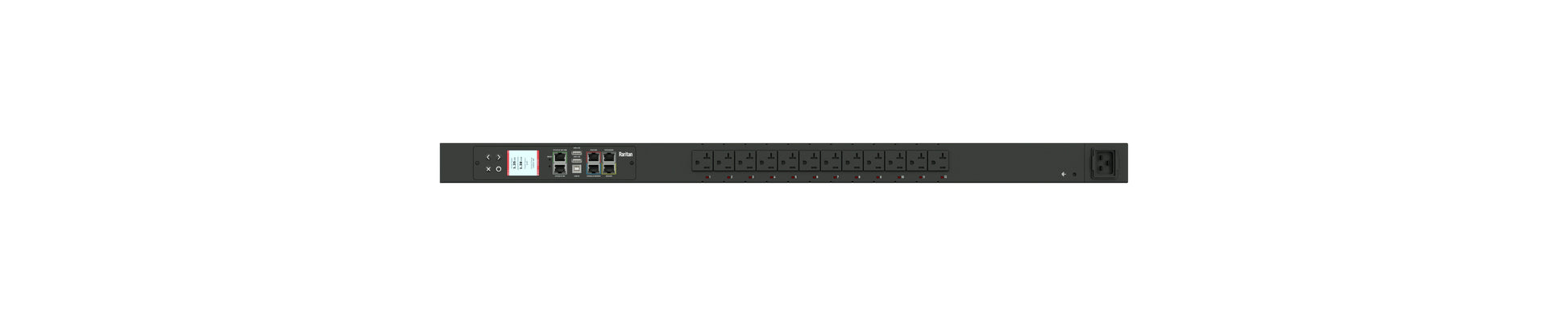 Raritan Px3-5219-N1 Power Distribution Unit (Pdu) 12 Ac Outlet(S) 0U Black