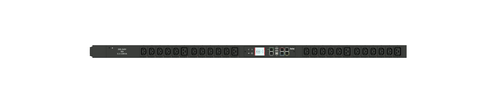 Raritan Px3-5485Cv Power Distribution Unit (Pdu) 24 Ac Outlet(S) 0U Black