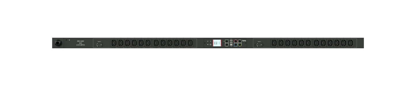 Raritan Px3-5496 Power Distribution Unit (Pdu) 24 Ac Outlet(S) 0U Black