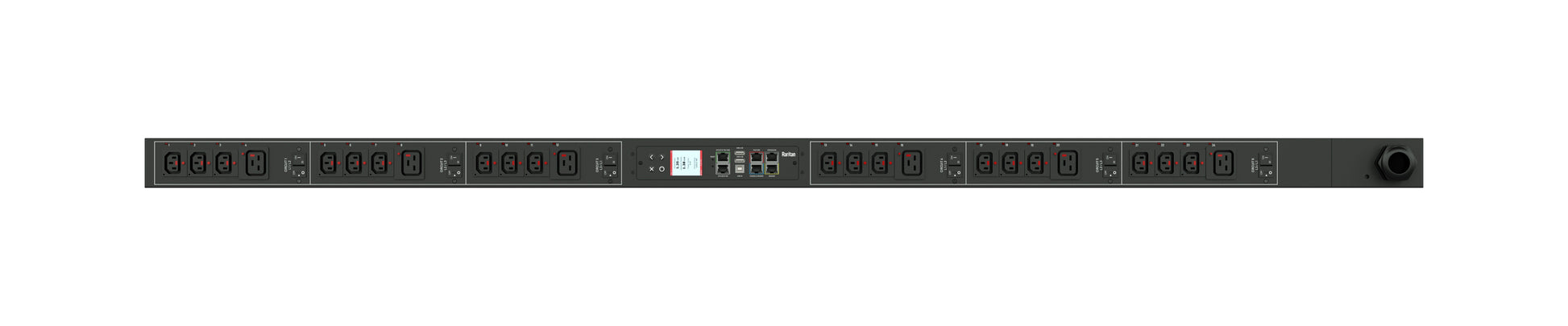 Raritan Px3-5537-E2N3V2 Power Distribution Unit (Pdu) 24 Ac Outlet(S) 0U Black