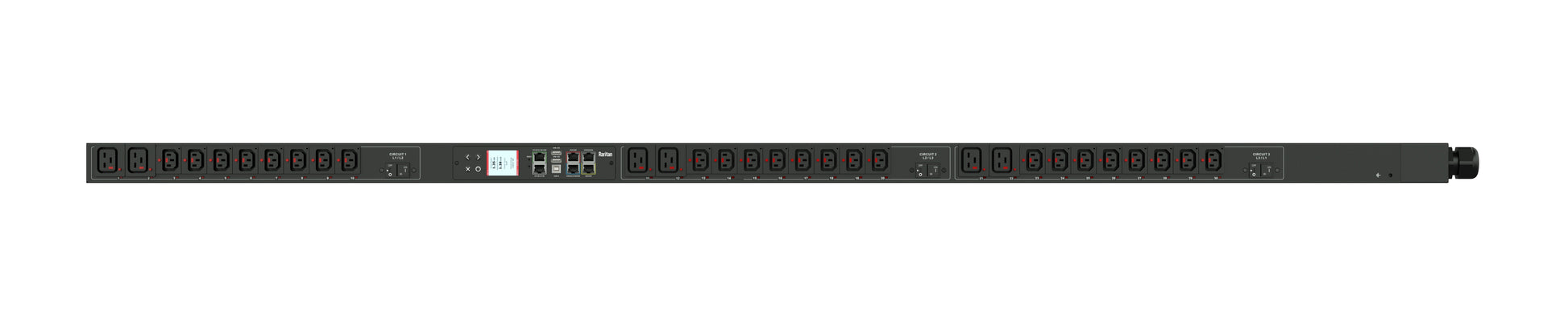 Raritan Px3-5666V-E2 Power Distribution Unit (Pdu) 30 Ac Outlet(S) 0U Black