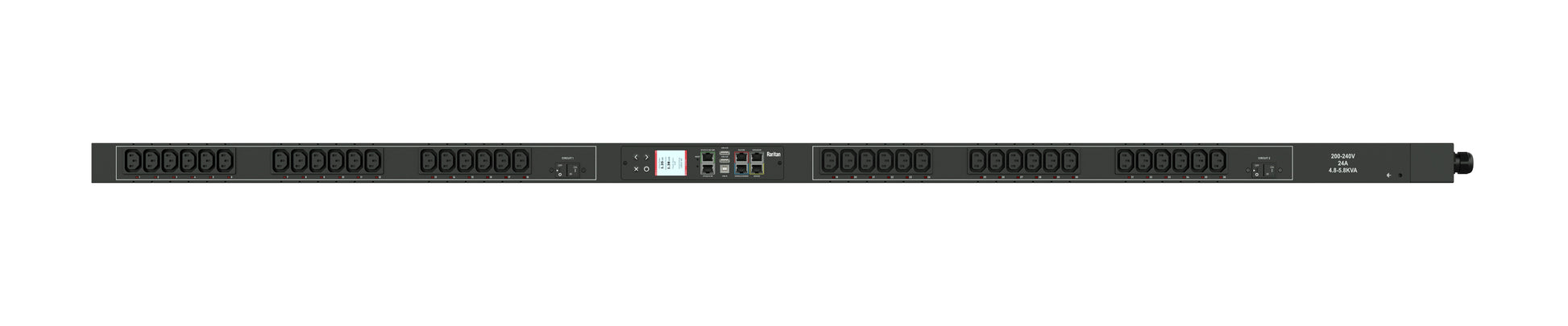 Raritan Px3-5841V Power Distribution Unit (Pdu) 36 Ac Outlet(S) 0U Black