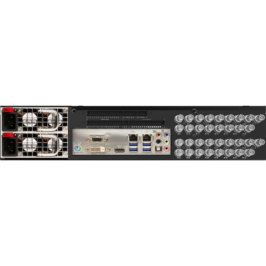 Rm 2U Recorder With 8 Ip, 1608-36T-2Z-2