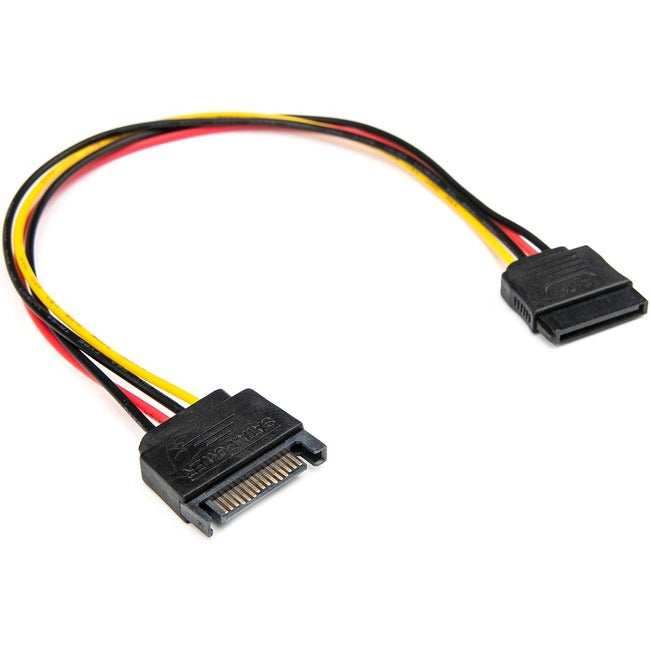 Rocstor Premium 12In 15 Pin Sata Power Extension Cable - 12In - Sata Cable 15 Pin Sata Power