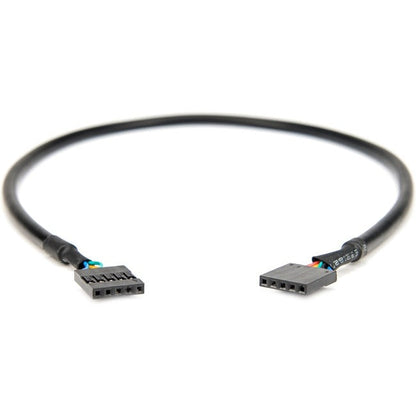 Rocstor Premium 18In Internal 5 Pin Usb Idc Motherboard Header Cable - Idc Female - Idc Female - Black