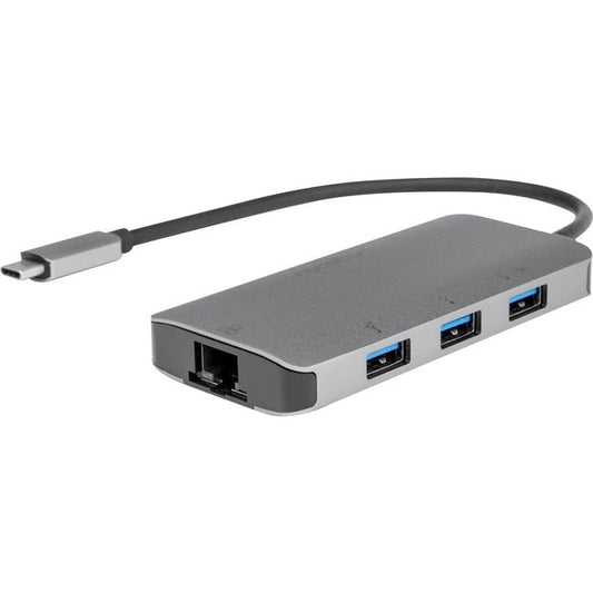 Rocstor Premium Usb-C Hub With Usb-A, Gigabit Ethernet & Usb-C 100W Pd