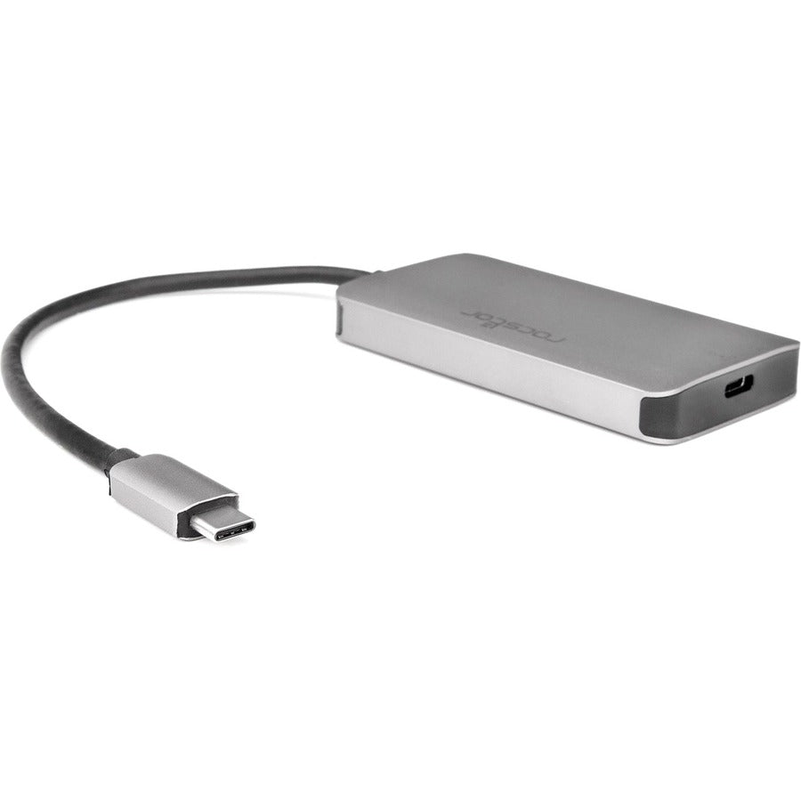 Rocstor Premium Usb-C To Usb-A Hub With 100W Power Delivery