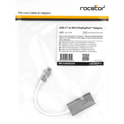 Rocstor Usb-C To Mini Displayport Adapter