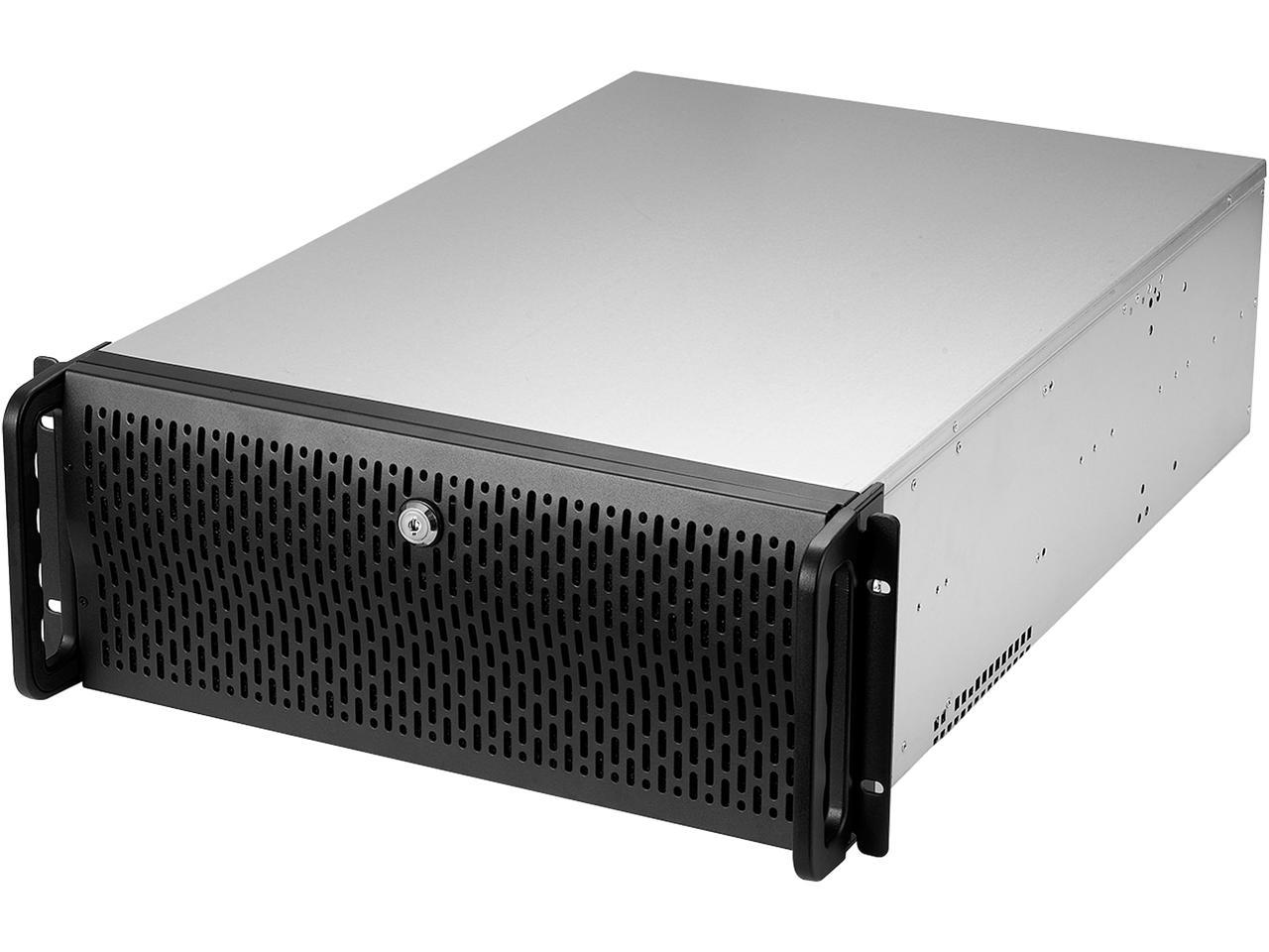 Rosewill 4U Rsv-L4000U Rackmount Server Chassis | Carries Up To 8 3.5" Hdd | Includes 5 X 120Mm Fans, 2 X 80Mm Fans